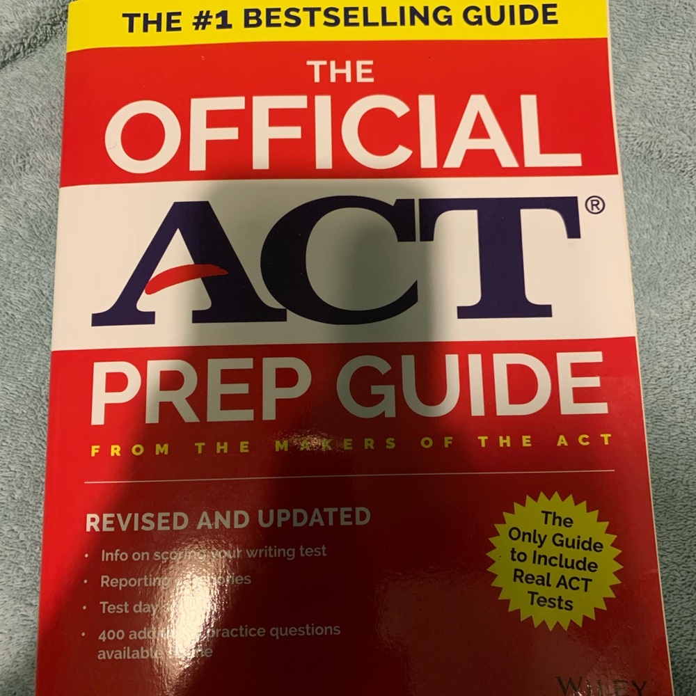 ACT prep book
